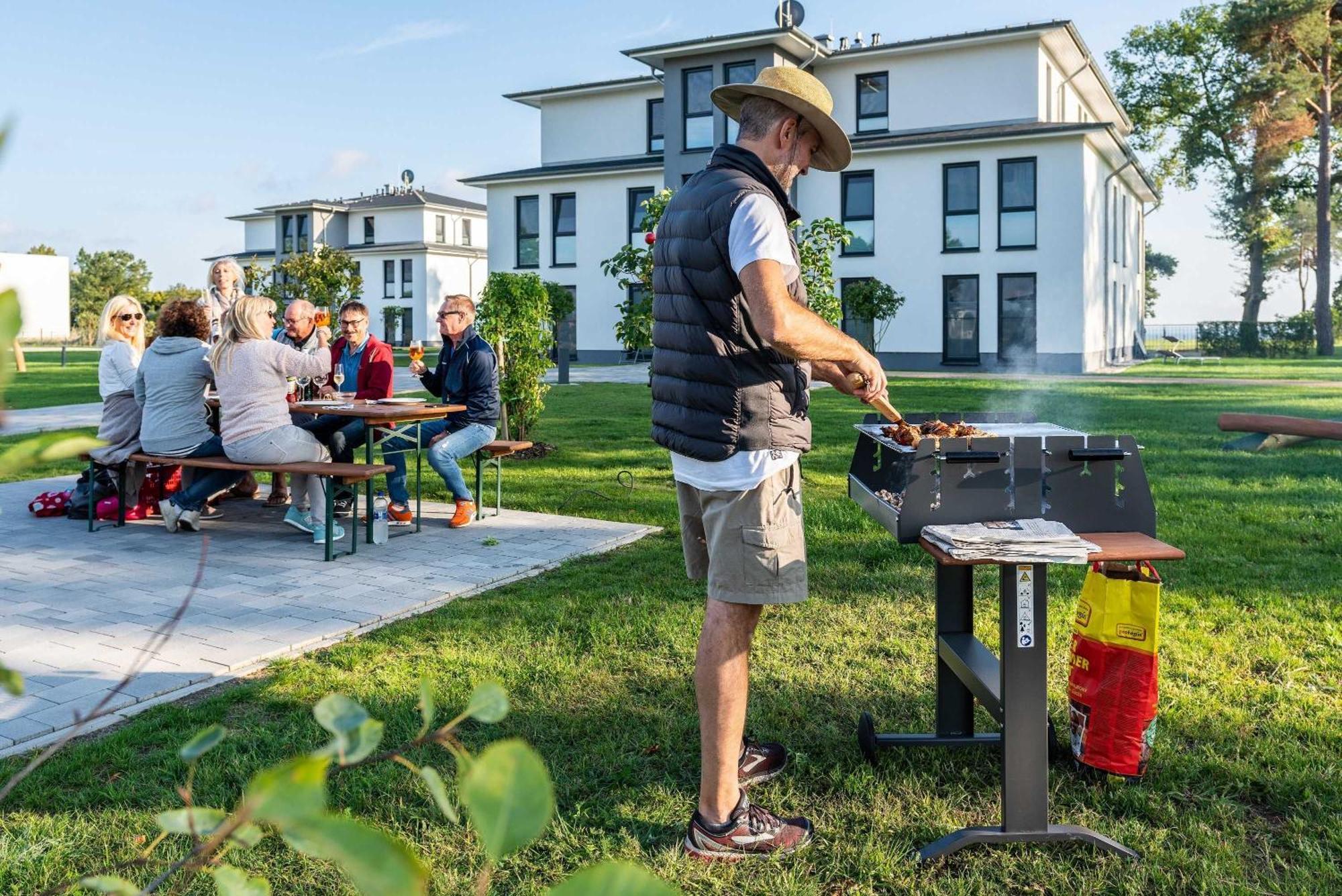 Terrassenwohnung "Kliffgarten" - Oase Am Haff Garz  Extérieur photo